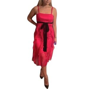 Jovani Cocktail Dress Pink/Black